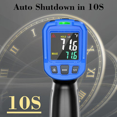Laser Thermometer Gun -58°F~1112°F(-50°C~600°C),Non Contact Infrared Thermometer