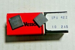 10 PIECES of VR/WESSON, SPU 422 2A5 CARBIDE INSERTS J122