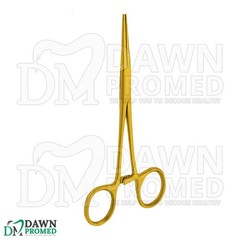 Kelly Hemostat Forceps 5.5″ Straight Full Gold Surgical Instruments German Grade