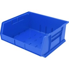 Akro-Mils 30250Blue 7″L X 16-1/2″W X 14-3/4″H Blue Hang And Stack Akrobins®