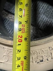 Mitco 13″ X 4-1/2″ X 8″ Super Solid Smooth Press On Cushion Forklift Tire Beige