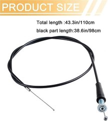 7/8″ Handle Grip Twist Throttle Cable for 50cc 90cc 110cc 125cc 140cc 150cc 200c
