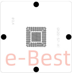 RTX2050 GN20-S5-A1 GN18-S5-A1 GN20-S7-R-A1 GN18-S5-B-KB-A1 GN20-S7-A1 Stencil
