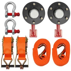 2 Pack Shipping Container Wheel 6×5.5 Lug Kit Heavy Duty Shipping Container Axle