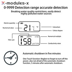 TDS Meter Water Tester Quality Detection Digital Water Quality Analyzer Tester