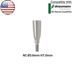 US Dental Mini Healing Abutment NC Healing Closure Cap Fit Straumann ITI BL/BLT