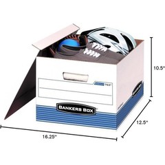 20 Pack Medium Duty File Storage Boxes Fast Fold Lift Off Lid Letter Legal New