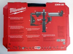 Milwaukee M12 HAMMERVAC 2306-20 Universal Dust Extractor (tool & case only)