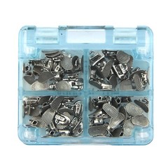 20 Sets Dental Orthodontic Buccal Tubes 1st 2nd Molar MBT Roth 022 Bondable Mesh