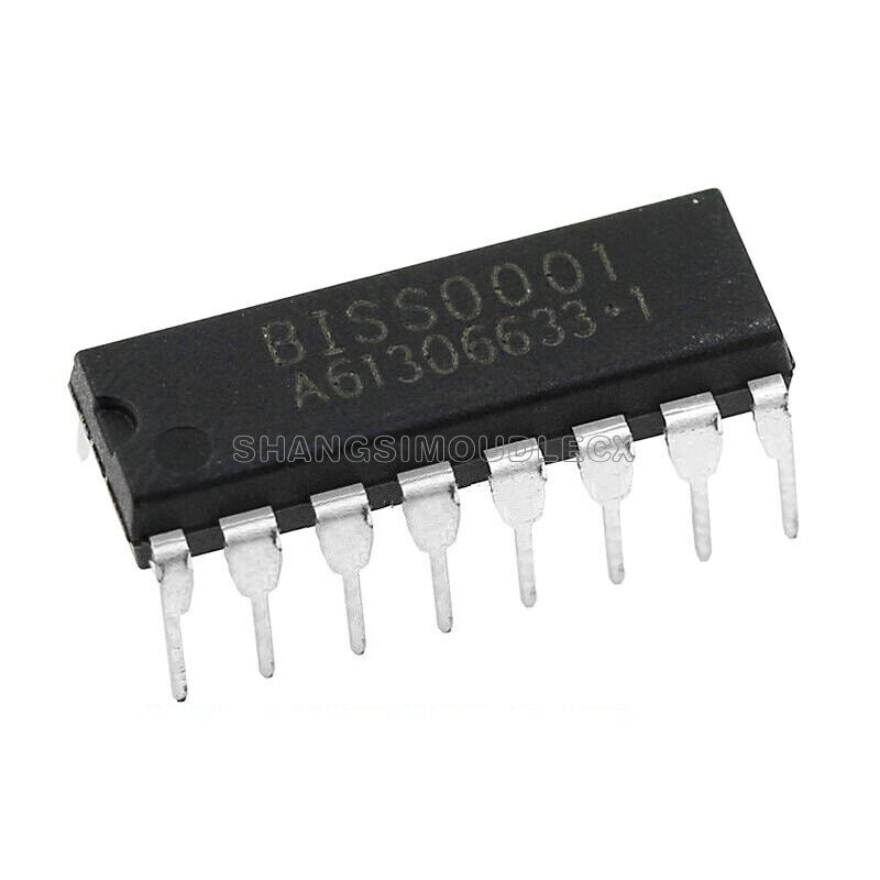 5PCS DIP BISS0001 DIP16 DIP-16 ETC InfraRed Human Body Alert IC
