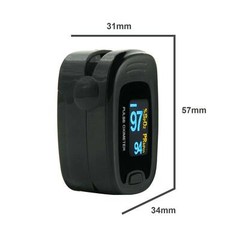 Finger Pulse Oximeter With Case Fingertip Oximetro de pulso de dedo OLED US