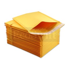 25 #0 6 x 10 ( 6×9 ) EcoSwift Kraft Bubble Padded Envelopes Mailers Shipping Bag