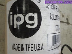 IPG 36″ x 300′ Reinforced Building Paper P/N K73214