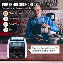 Money Counter Business Cash Register Bills Bill Detector By UV/MG/IR/DD Function
