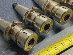 1x CAT40 Accupro TG75 Coolant Collet Chuck Tool Holder TG75-3.00 CNC Tooling