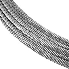 1/16″ 304 Stainless Steel Wire Rope 33FT with 50 Sleeves & 12 Thimbles Set