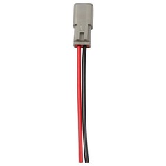 4pairs DTP 2 Pin Connector 12AWG Cable Wire 2 Way Waterproof Plug Wiring Harness