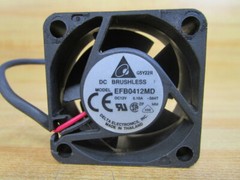 Delta Electronics EFB0412MD DC Brushless Fan (Pack of 2)