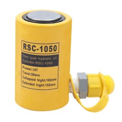 10Ton Hydraulic Cylinder Jack Low Profile Porta Power Ram Single Acting RSC-1050
