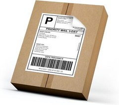 Premium 8.5×5.5 Half Sheet Shipping Label Self Adhesive 2 Per Sheet Laser Inkjet