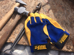 Tillman 1480M True Fit Full Finger Top Grain Deerskin Performance Glove – Medium