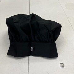 Uncommon Threads Black Chef Hat Unisex Adult One Size NEW