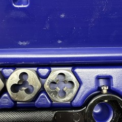 Irwin Hanson Tools #24612 12 Piece Tap & Die Set, Fractional Hex – Excellent