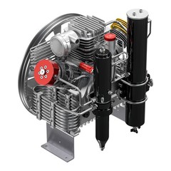 Breathing Air Compressor MCH13 MARK III Silent 235 Litre/min 232-420bar 400V 50Hz