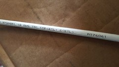 Commscope Uniprise 2227V RG6 Quad Shield 3GHz Plenum Coaxial Cable White /50ft