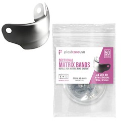 Dental Metal Matrices Sectional Molar Matrix Refill Soft Band (Choose Size/Qty)