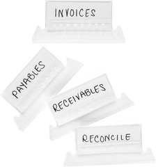 Blue Summit Supplies 25 Pack Extra Capacity Hanging File Folders Letter Size, Ex