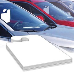 Versa Tags Blank Hook Rearview Mirror Hang Tags Pack of 50 Hang Tag 8.5″ X 11.5″
