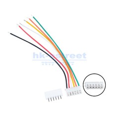 JST XH2.54mm 6 Pin 10/20/30cm Wire Cable Connector Male Female Plug Socket Lot