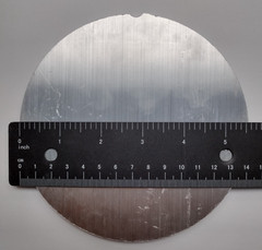 5.5″ Diameter x 3/8″ thick, Circle, Round, 6061-T6 Aluminum