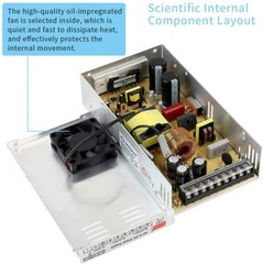 AC 110V/220V to DC 12V 30A 360W Universal Regulated Switching Power Supply Adapt
