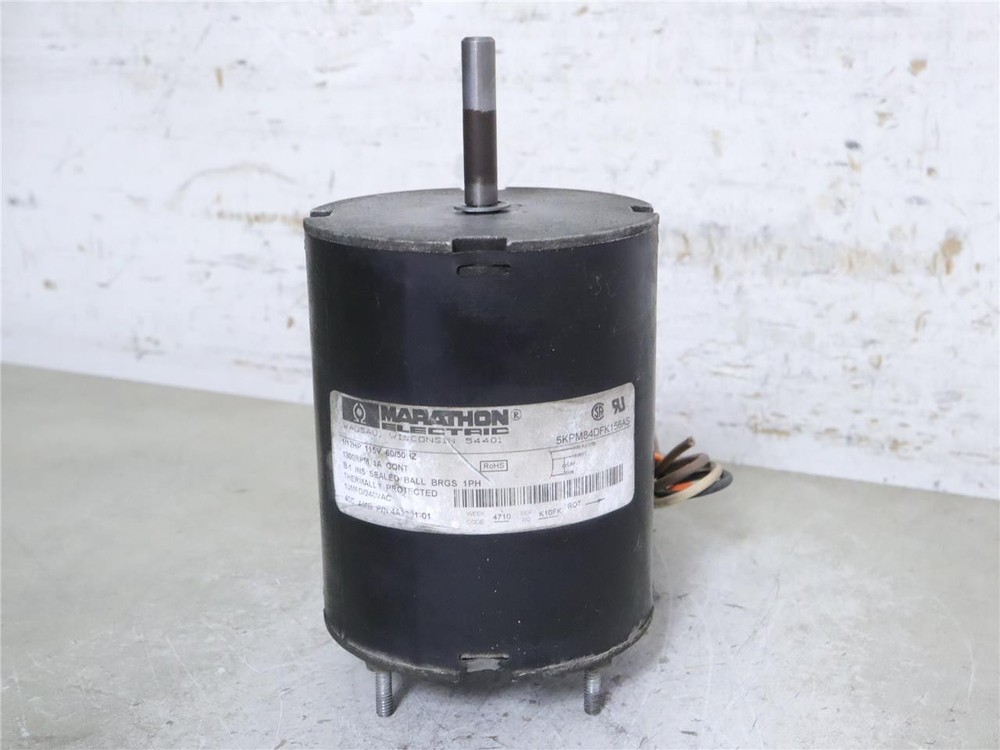 MARATHON 5KPM84DFK156AS Hoshizaki Fan Motor 1/12HP 1300RPM 115V 4A3201-01