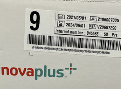1 Case Gammex NovaPlus Non-Latex PI Underglove Surgical Glove, Size: 9 Exp: 6/24