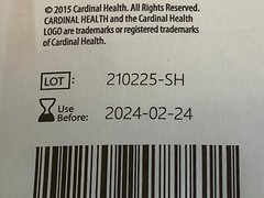 J9: 2 Boxes (10/Box) Cardinal Health COMP34 Dressing 3.2×4 in. -Exp. 02-2024