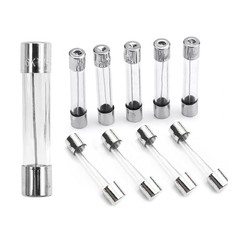 Fast Blow Fuse F3AL250V 6x30mm Pack of 10 Glass Fuse 3A 3Amp 250V Glass Fuses 0.
