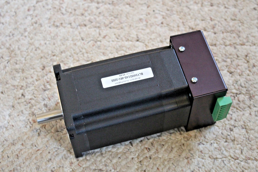 Anaheim Automation BLY34MDC4S-48V-3200 Brushless DC Motor — 3200 RPM, 48V