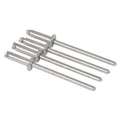 Arrow RMA1/8IP Medium Aluminum 1/8-Inch Pop Rivets for Metal, Fabric, Leather…