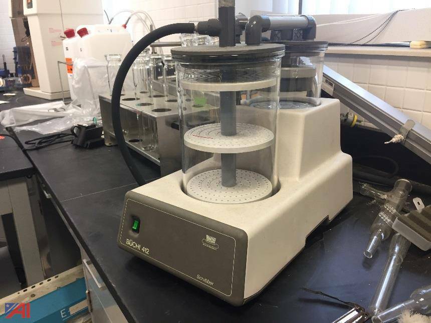 Buchi 412 B-412 Scrubber Environmental Test Equipment Acid Fume Remover