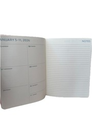 2026 Planner Orange Circle Studio Planner 12 Months Planner Jan-Dec 2026 10×8”