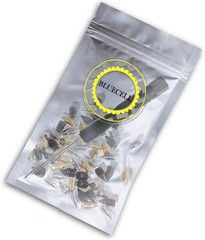 Bluecell 60pcs Metal Cross Slot Tip Screws for Belt Buckle Wallet Handbag