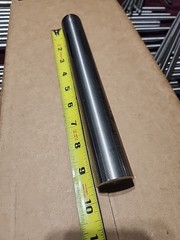 (Tag C66) 1.25″ Dia Titanium Round Rod x 9+” Inch Long 6AL4V-ELI Medical Grade