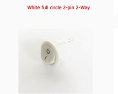 KCD1 Round Power Button Switch With Light 2/3/4/6-Pin 2/3-Way OFF/NO Hole 20MM