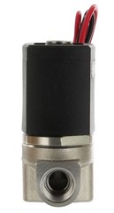 1/4″ SS 24V AC Solenoid Valve STAINLESS Steel / VITON S20V NC