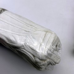 Superior LL100 Parade Inspector White Gloves Size 9 Large Cotton 36 Pairs