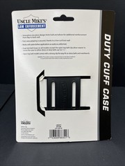 UNCLE MIKE’S LAW ENFORCEMENT #8835-1 HANDCUFF DUTY CUFF CASE NYLON NEW
