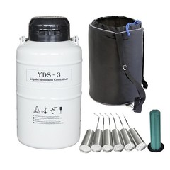 Liquid Nitrogen Tank Aluminum Alloy Cryogenic Container LN2 Dewar